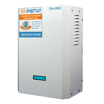 Однофазный стабилизатор напряжения Энергия Ultra 9000 - Стабилизаторы напряжения - Однофазные стабилизаторы напряжения 220 Вольт - Энергия Ultra - Магазин сварочных аппаратов, сварочных инверторов, мотопомп, двигателей для мотоблоков ПроЭлектроТок